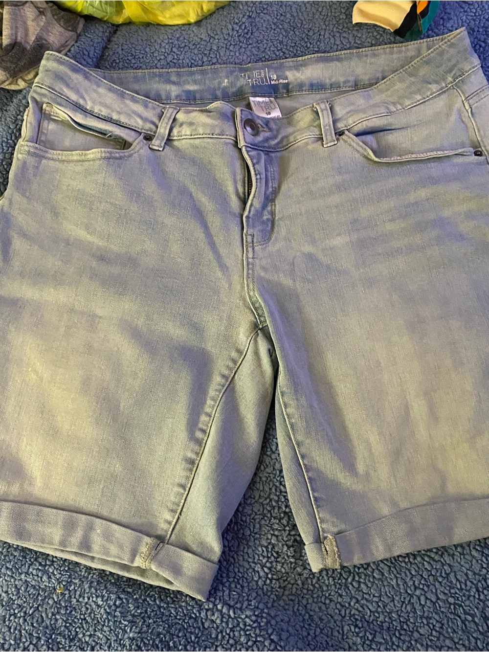 Light Blue Women’s Denim Shorts